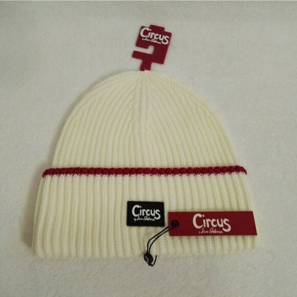NEW Women's ‎ Sam Edelman Contrast Tipping Beanie